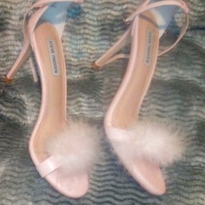 Steve Madden high heel feather toe pink